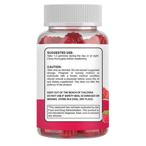 Gummies <span class=keywords><strong>Probiotiques</strong></span> et Postbiotiques OEM 5 Milliards de UFC Complément Alimentaire 60 <span class=keywords><strong>pour</strong></span> la Santé Intestinale et le Soutien Immunitaire Adulte - Product Image 6