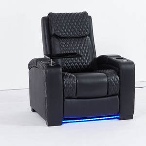 Design d'intérieur, villa, sièges <span class=keywords><strong>de</strong></span> cinéma, mobilier <span class=keywords><strong>de</strong></span> théâtre, cuir véritable, surpiqûres en diamant, fauteuils <span class=keywords><strong>de</strong></span> cinéma, canapés - Product Image 4