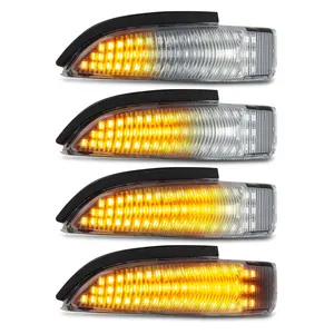 Accessori auto lampada dinamica lampeggiatore LED specchietto luci di direzione per Toyota AURIS AQUA