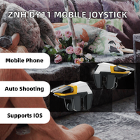 Manette de jeu mobile ZNH DY11 avec déclencheur automatique pour téléphones iOS et Android (dernière version)