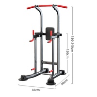 PINJIAN Nouveau matériel de fitness à domicile multifonctionnel, barre de traction réglable, équipement de salle de sport intérieure