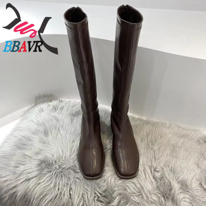 Venta Directa de Fábrica, Inventario Disponible, Botas Altas de Caballero hasta la Rodilla, Otoño-Invierno 2023 - Product Image 6