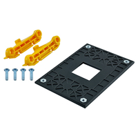 Braket Pendingin CPU Komputer Desktop Basis Motherboard AM4 Cocok untuk Platform Universal B350 X370 A320