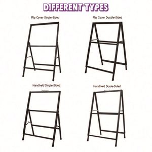 2024 Custom Factory Wholesale Pavement Sign Poster Frame Wholesale a Frame Signs - Product Image 2