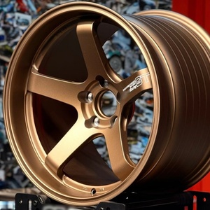 <span class=keywords><strong>Jantes</strong></span> DJJ forgées JDM style 5 branches, ultra légères, couleur bronze, 18 19 20 21 22 <span class=keywords><strong>pouces</strong></span>, 5x112, pour Toyota GR Supra BMw - Product Image 1