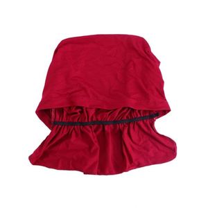 หมวกคลุมผมสำหรับผู้หญิง ดีไซน์ผูกสำเร็จรูป สำหรับผู้ป่วยเคมีบำบัด ดูแลเส้นผม สีพื้น ผ้าคอตตอนผสมสแปนเด็กซ์ แฟชั่นอเนกประสงค์ ผ้าโพกหัวมุสลิม ฮิญาบสำหรับออกนอกบ้าน - Product Image 5