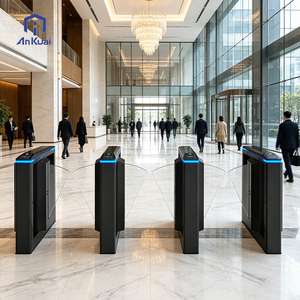 Tornello a Barriera RFID in Acciaio Inossidabile per il Controllo Accessi: Soluzione per la Gestione di Ingressi in Complessi Commerciali - Product Image 1
