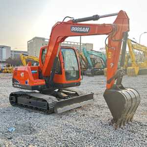 Excavatrices d'occasion Doosan Dx75lc-9c Dx75lc Dx75 7,5 tonnes 7 tonnes 8 tonnes Mini-excavatrice Équipement de chantier Matériel d'occasion Excavatrice sur chenilles - Product Image 3