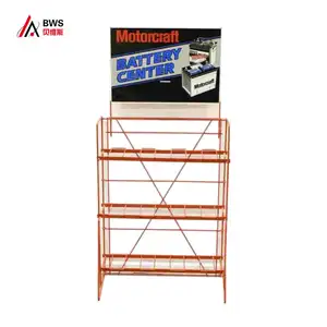 Metal Wire Motor Battery Motor Oil Display stand