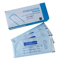 CLEAN DENTAL Sachets en papier auto-scellants et manchons de stérilisation pour autoclave, pour usage médical/dentaire à la vapeur d'oxyde d'éthylène