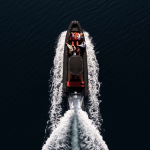 Bateau semi-rigide en aluminium Patrol 860 de 8,6 m, bateau de patrouille à grande vitesse, bateau de travail commercial, bateau de pêche en aluminium - Product Image 1
