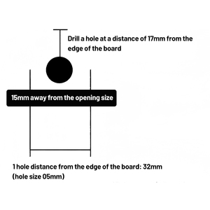 Guweite BL17 Kẽm hợp kim kẽm mạ xử lý ổ khóa cho rvs Đoàn Lữ Hành-tủ/tường cửa ra vào nút mở khóa dễ dàng sử dụng khóa an toàn - Product Image 5