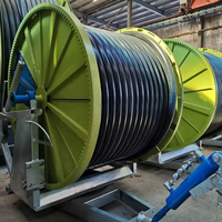 Usine de vente, Machine de bobine de tuyau d'irrigation de voyage pour agricole à coût élevé