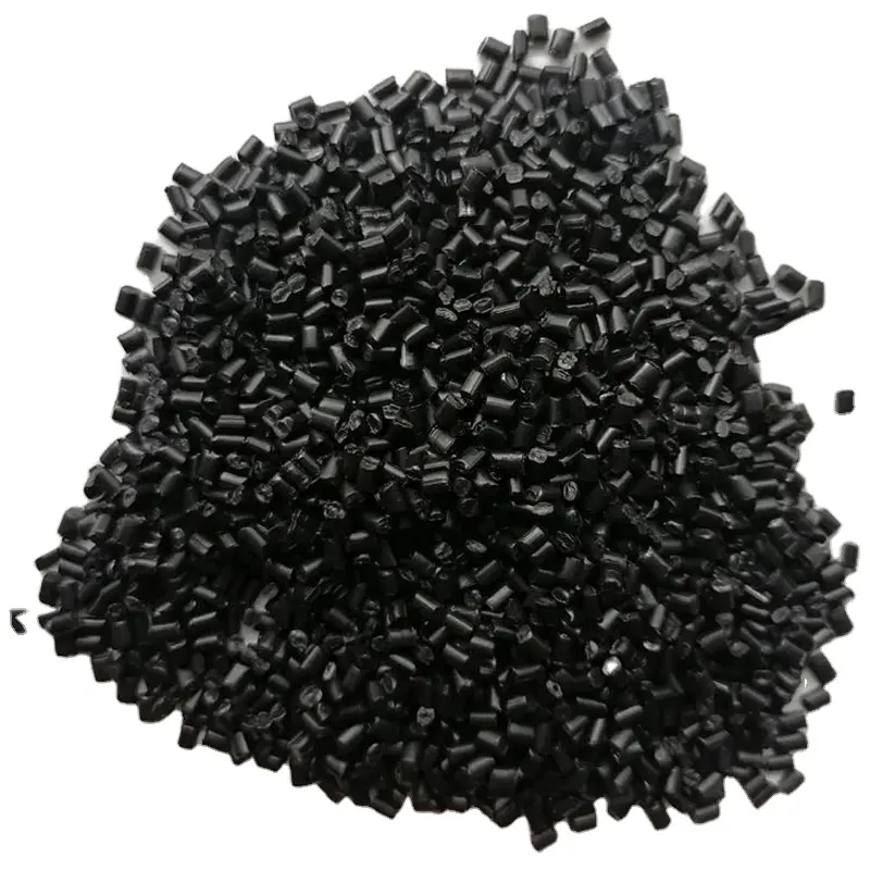 Particelle di plastica pp di alta qualità materie prime/plastica nera riciclata granuli pp prezzo di fabbrica