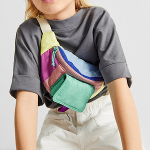 <span class=keywords><strong>Riñonera</strong></span> de nailon con logotipo personalizado para niños, cinturón multicolor, <span class=keywords><strong>riñonera</strong></span>, monedero - Product Image 5