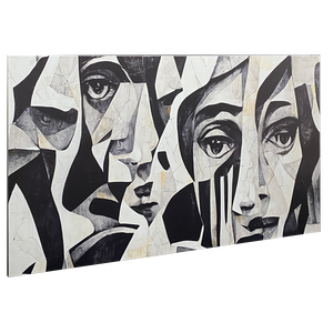 Radiateur infrarouge mural sans cadre en aluminium imprimé 500W pour espaces compacts avec protection contre la surchauffe - Product Image 1