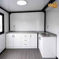 Caravane remorquable 20 pieds avec panneaux muraux blancs, toit à pignon, étanche, certifiée CE RoHS AS/NZS, pour appartement, villa, maison de jardin