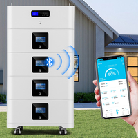 Batterie au lithium LiFePO4 empilable pour stockage d'énergie photovoltaïque domestique 48V IP65 10kWh 20kWh 30kWh 40kWh