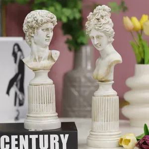 Redeco Home Decor Luxury Resin Figure Bust Statues