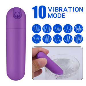 FairyKiss Bullet Vibrator sesso clitorideo divertimento massaggiatore 10 modalità personale tranquillo corpo posteriore collo spalla Relax giocattolo del sesso portatile - Product Image 2