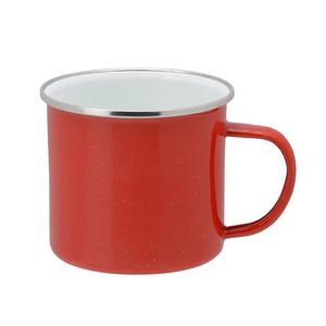 Mug de bonne qualité avec bord en métal, tasse à lait en émail personnalisée par sublimation pour la publicité - Product Image 5