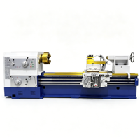 Mesin Bubut CNC Horizontal CW61100 Heavy Duty dengan Swing Besar 1000mm, 380V, Spindle Taper M6 untuk Pembubutan Logam