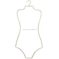 Cintre de Maillot de Bain Robuste Doré pour Maillots de Bain – Affichage de Maillot de Bain Chromé, en Fil, pour Femme
