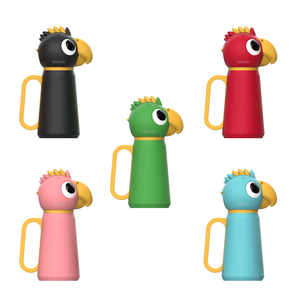Cachimba de Dibujos Animados de Loro Verde, Edición IA, Tamaño Grande, Accesorio Portátil para Fumar, Ideal para Regalo - Product Image 2