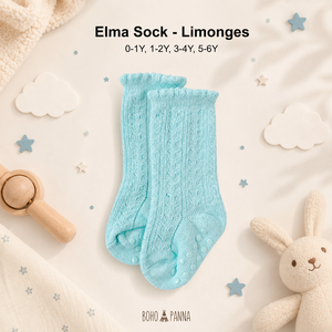 Calcetines para bebé Limonges con material suave y transpirable, soporte ligero y elasticidad flexible para los pequeños y activos. - Product Image 4