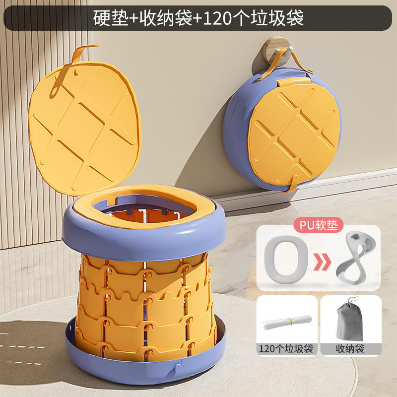 กระเป๋าเก็บของ 3 ชั้น PVC แบบนิ่ม Pineapple King ขนาด 20