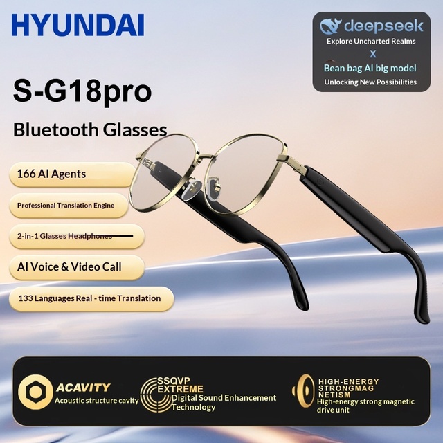 SG18 Pro Intelligent AI Translation Earbuds Simultaneous Interpretation Real Time UV Resistant Supports 133 Languages Magnetic