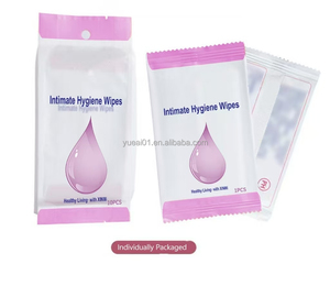 <span class=keywords><strong>Lingettes</strong></span> intimes féminines Yoni, emballées individuellement, format voyage, non parfumées, non tissées, pour l'<span class=keywords><strong>hygiène</strong></span> <span class=keywords><strong>intime</strong></span> et les soins vaginaux. - Product Image 1