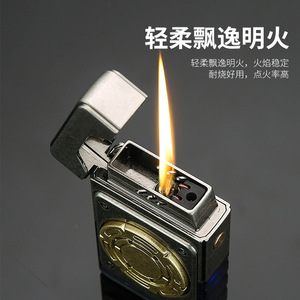 ไฟแช็คไฟฟ้าแบบชาร์จได้ Honest พร้อมจานหมุนไจโรสโคป เหมาะสำหรับเป็นของขวัญ - Product Image 5