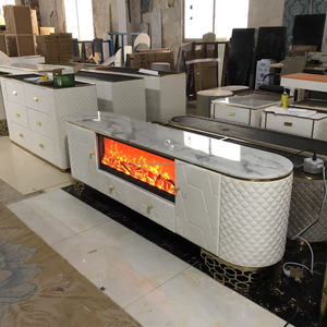 Mueble de TV de Diseño Moderno Personalizado HaoYu para Sala de Estar, Soporte de TV Estándar de Madera, Directamente de Fábrica - Product Image 3