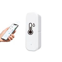 Capteur de température et d'humidité WiFi, hygromètre intelligent, thermomètre, moniteur à distance via application, alarme antivol pour maison intelligente Alexa