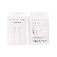 CÂBLE de données 60W Type c chargeur de téléphone portable câble de charge rapide pour iPhone 16 15 14 13 câble de chargeur avec boîte