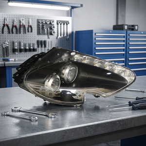 Faros LED originales usados para Aston Martin Vantage, número de pieza original 6G33-13W029-DE - Product Image 1