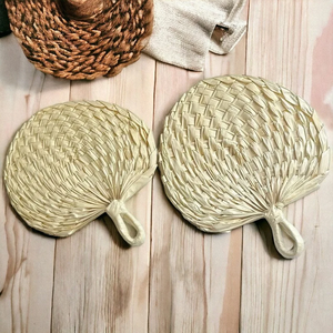 Éventail en forme de cœur artisanal en jonc de mer naturel tressé, style vintage rustique bohème <span class=keywords><strong>chic</strong></span>, décorations de <span class=keywords><strong>mariage</strong></span> en raphia, cadeaux de <span class=keywords><strong>mariage</strong></span>, Zhejiang - Product Image 6