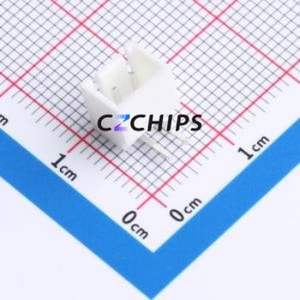 W254110K-2PW2113 Wire-to-Board Pin Header Bent Lead Through Hole,P=2.5mm Connector 1x2P 2.5mm Right Angle Insert XHB - Product Image 1