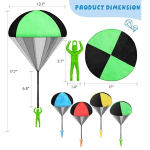 Jouet <span class=keywords><strong>de</strong></span> parachute en plastique unisexe MYT PT24, soldats <span class=keywords><strong>de</strong></span> l'armée à lancer à la main, <span class=keywords><strong>pour</strong></span> les enfants <span class=keywords><strong>de</strong></span> 5 à 7 ans, <span class=keywords><strong>jeux</strong></span> en <span class=keywords><strong>plein</strong></span> <span class=keywords><strong>air</strong></span> - Product Image 6