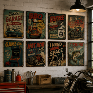 Nouvelles plaques décoratives en métal amusantes pour gamers, enseignes rétro en étain pour la décoration murale de la salle de jeu, <span class=keywords><strong>affiche</strong></span> métallique vintage pour la grotte du gamer - Product Image 2