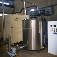 Broyeur à billes pour chocolat GUSU Batch 500-1000L SS304 pour le broyage du chocolat