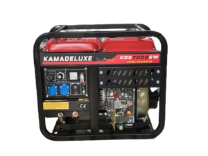 เครื่องเชื่อมไฟฟ้าราคาโรงงาน 5KW 190A ปรับกระแสได้ 50/60HZ 220V แบบพกพา สตาร์ทอัตโนมัติ แบบเงียบ - Product Image 2