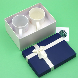 Copa el Sr. Y la Sra. Pareja taza de paquete de papel de caja de regalo con impreso personalizado - Product Image 5