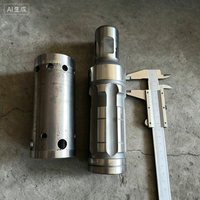 Piston et chemise de cylindre de marteau DTH haute précision 55A pour équipement de forage dans les applications minières