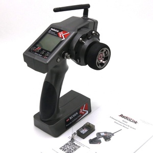 <span class=keywords><strong>Radiolink</strong></span> <span class=keywords><strong>RC6GS</strong></span> <span class=keywords><strong>V2</strong></span> 2.4G 6 canaux émetteur radio avec récepteur R7FG Gyro Télémétrie incluse Télécommande pour voiture RC Bateau - Product Image 1