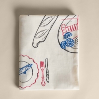 Nouveau Design 100% Coton Nappe Broderie Nappe Nappes De Haute Qualité pour Tables De Décoration