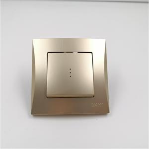 Interruptores eléctricos para el hogar Eléctrico y enchufe Ventilador inteligente Tablero neutral <span class=keywords><strong>1</strong></span> 2 Gang Interruptor intermedio sin neutral - Product Image 2