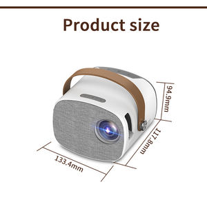 YG230 جهاز عرض صغير للبيع 1000 لومينز 1080P المسرح المنزلي في الهواء الطلق HD LED عارض فيديو شاشة DLP المحمول الليزر proyector - Product Image 4