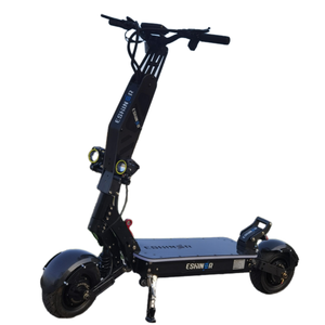 Scooter Eléctrico Plegable de 11 Pulgadas con Control por Aplicación, para Adultos, 72V 30Ah 40Ah 120KM, Freno de Aceite, Suspensión de Resorte Tipo C, Scooter Eléctrico Rápido - Product Image 1